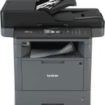 Brother Monochrome Laser Printer, Multifunction Printer, All-in-One Printer, MFC-L5900DW, Wireless Networking, Mobile Printing & Scanning, Duplex Print, Copy & Scan,  Dash Replenishment Ready